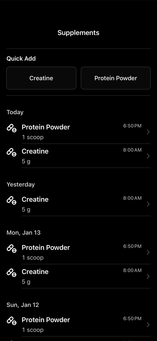 marble supplements view screenshot